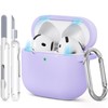 for AirPods Pro Case with Cute Keychain & Cleaning Pen