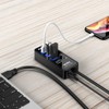 Atolla USB 3.0 Multiple 4 Ports USB Data Hub SuperSpeed