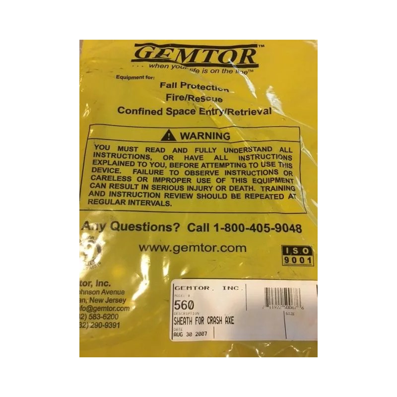 Gemtor Crash axe sheath, 2 X shovel cover, pulaski cover