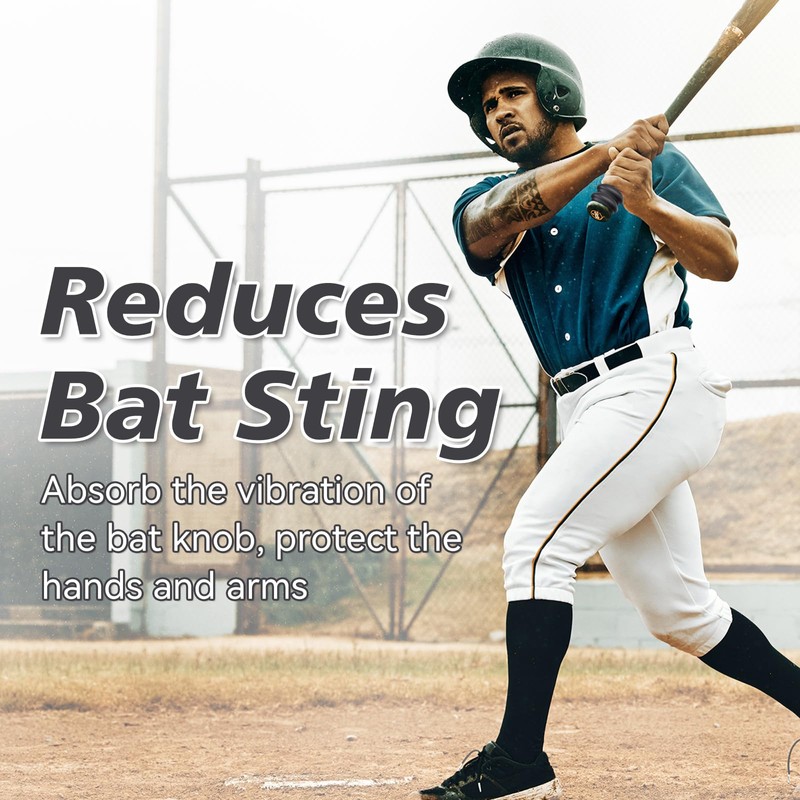 MIPREZT 5 Packs Baseball Bat Grip Choke Up Rings Choke