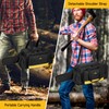 Jaffzora Chainsaw Case,Waterproof Chainsaw Storage Bag Compatible with DEWALT &