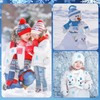 36pcs Winter Iron On Patches Xmas Embroidered Sew Applique Repair