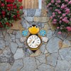 MUMTOP Indoor Outdoor Thermometer, Bees Large Number Wall Mounted Thermometer