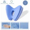 QABIRK Knee Pillow for Side Sleepers for Back Pain, Leg