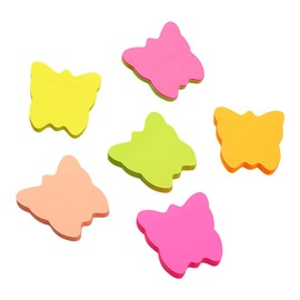 500 Sheets Colorful Sticky Notes Self Stick Note Pads Bright Color Sticky Notes Multi Colors Sticky Notes Colored Paper Notepads Page Markers Butterfly