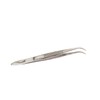 SE 3.5" Stainless Steel Curved Splinter Tweezers - 517TW