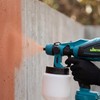 Brushless Cordless Paint Sprayer Electric Spray Paint Gun for for