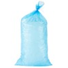a2zchef Blue Heavy Duty Plastic Ice Bags with Twist Ties