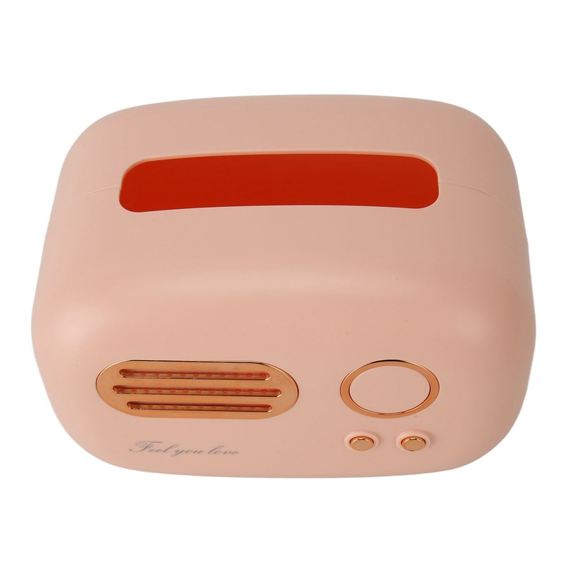 Tissue Box Holder Cute Radio Style Wide Opening Anti Slip
