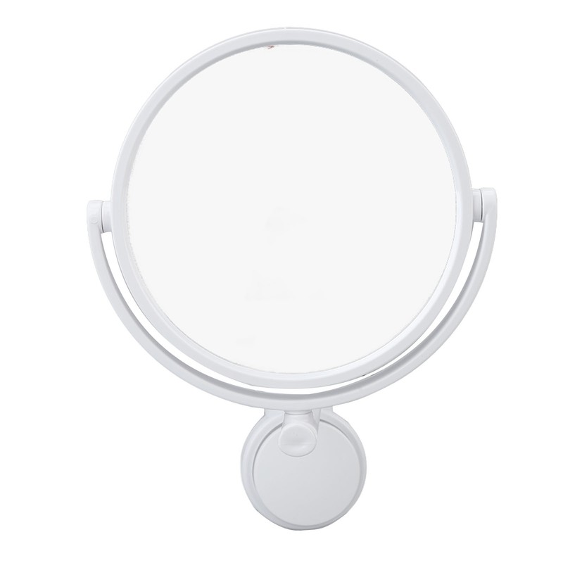 Wall Mount Makeup Mirror 360 Degree Rotation Clear Undistorted Single