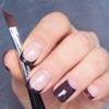 2 PCS Oblique Head French Tip Nail Brush, French Tip