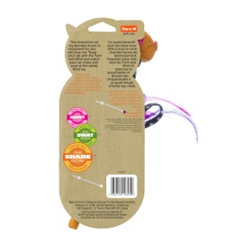 Hartz Just For Cats Twirl and Whirl Interactive Cat Toy Wand, All Breed Sizes