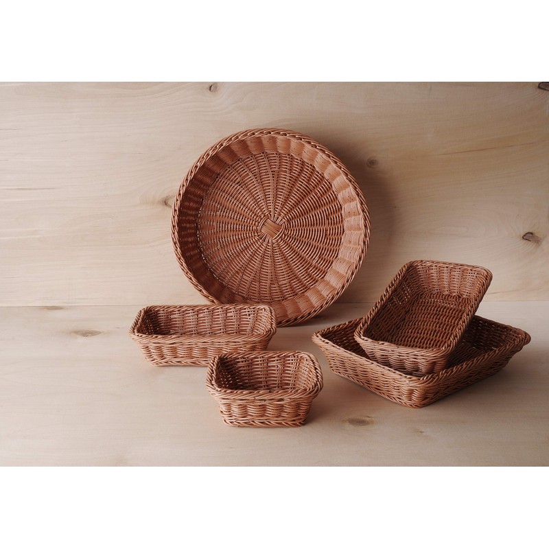 HENDI Bread Basket, Bread Basket, Baskets, Reinforced by a Steel