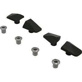 Spécialités TA R7000 Chainring Bolts & Cover Kit, Black, Pack of 4, Shimano 105 R7000 Intergrated