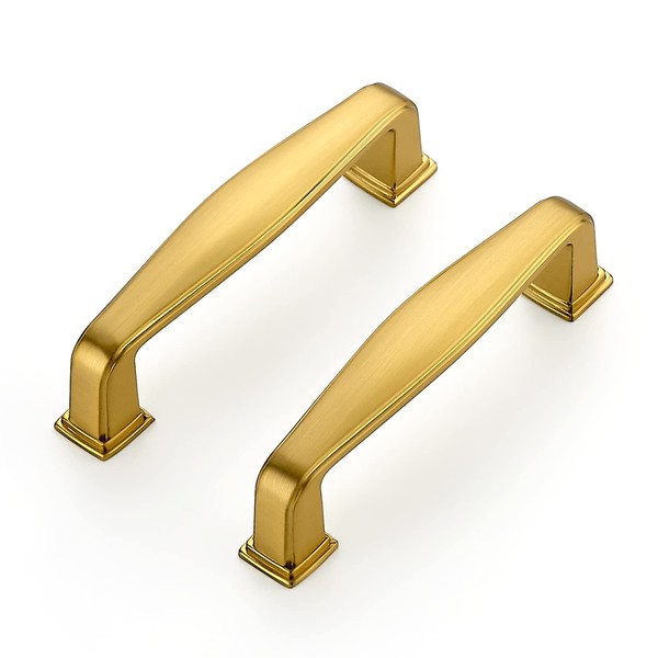 Ravinte 60 Pack Solid 3 Inch Kitchen Cabinet Handles Brushed