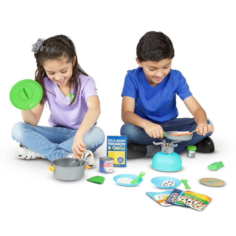 Melissa & Doug Let's Explore Juego de Cocina al Aire