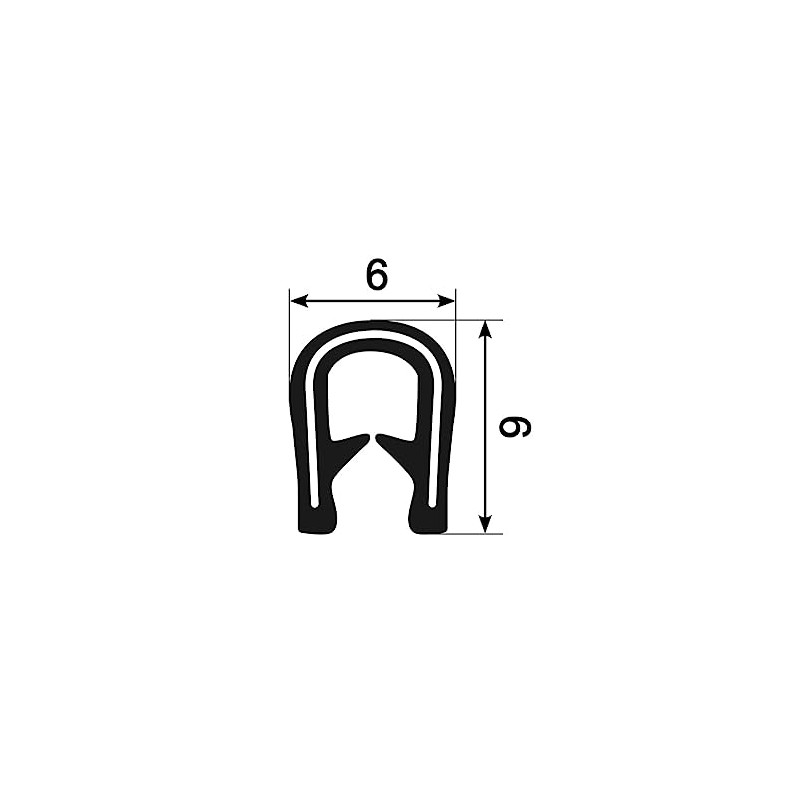 Eutras Edge Protection 1375 KS1003 Clamp Edges – Clamping Range