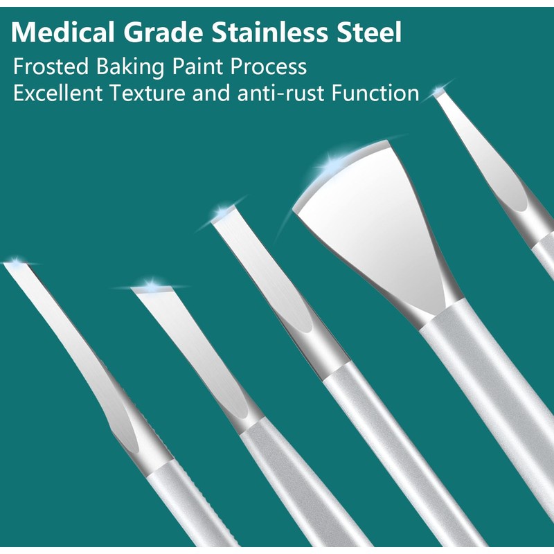 Pedicure Knife Ingrown Toenail Kit, 5 PCS Professional Pedicure Tool