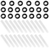 20pcs Garage Door Hinge Quiet Roller Sleeves with 20 Roller