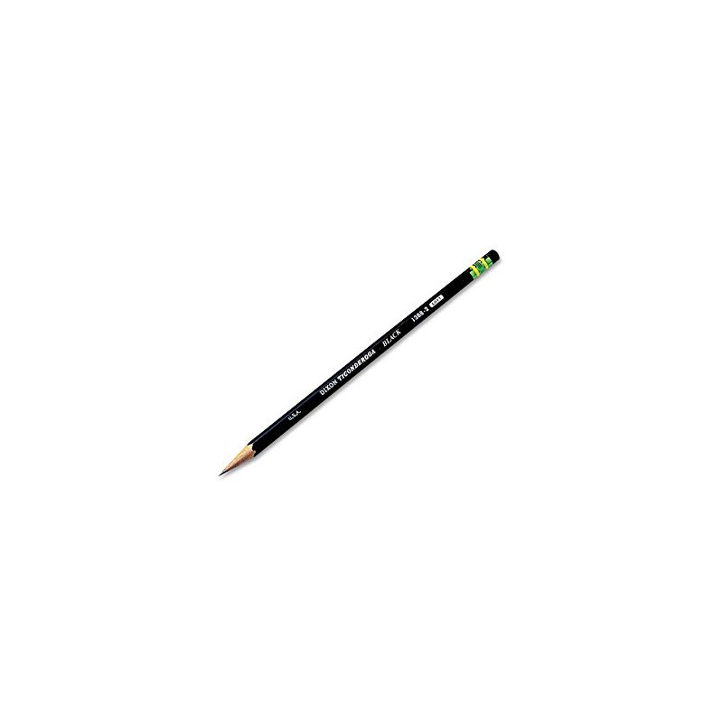 Dixon Ticonderoga Matte Black No.2 Pencil