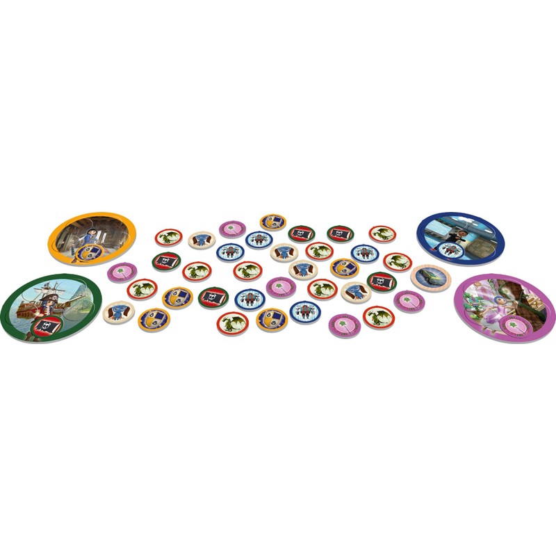 Schmidt Spiele 51299 Super 4, Angriff der Drachen, Bring mich