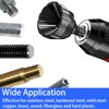 CZS Deburring Tool Chamfer Tool, HSS Hex Shank Deburring Tool