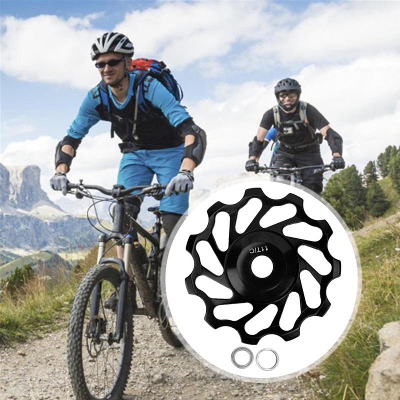 11 Teeth Mountain Bike Ceramics Wheel Rear Derailleur Guide Pulley