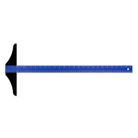 Alumicolor 24-inch Standard Aluminum T-Square for Art Framing & Drafting, Blue