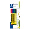 STAEDTLER 307-S BK5 Noris Handwriting Pen - Assorted Colours (Pack