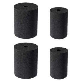 Weewooday 8 Pieces Cup Turner Foam Black Cup Turner Inserts for Tumbler Foam Insert Elastic Sponge for Tumblers Crafting 10 oz to 40 oz