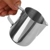 Milk Frother Cup 600ml Short Mouth Spout Milk Frothing Pitcher