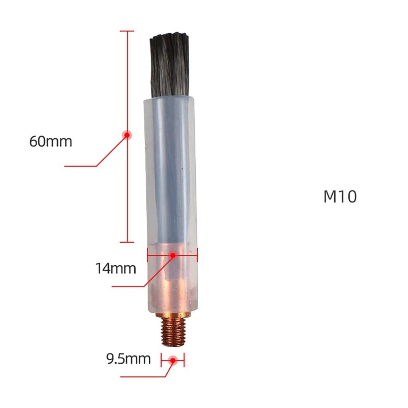 Welding Bead Processor Brush Head for TIG Mig Cleaning Weld