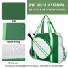 Amoswiz Pickleball Bags for Women, Green Pickle Ball Bag Tote,