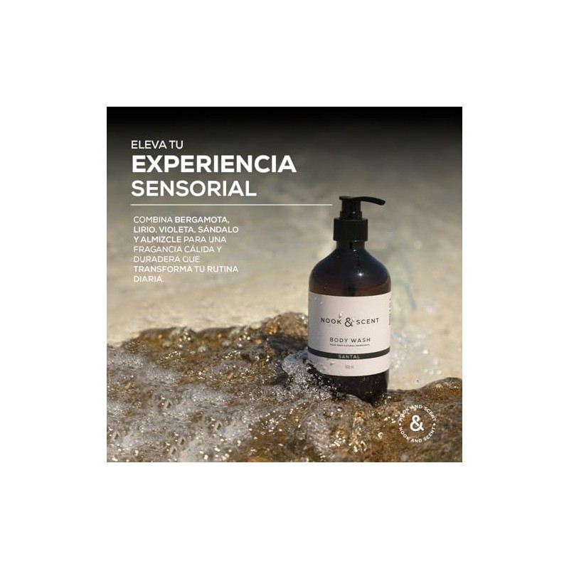 Body Wash Santal | 500 ml | Limpieza e Hidratación