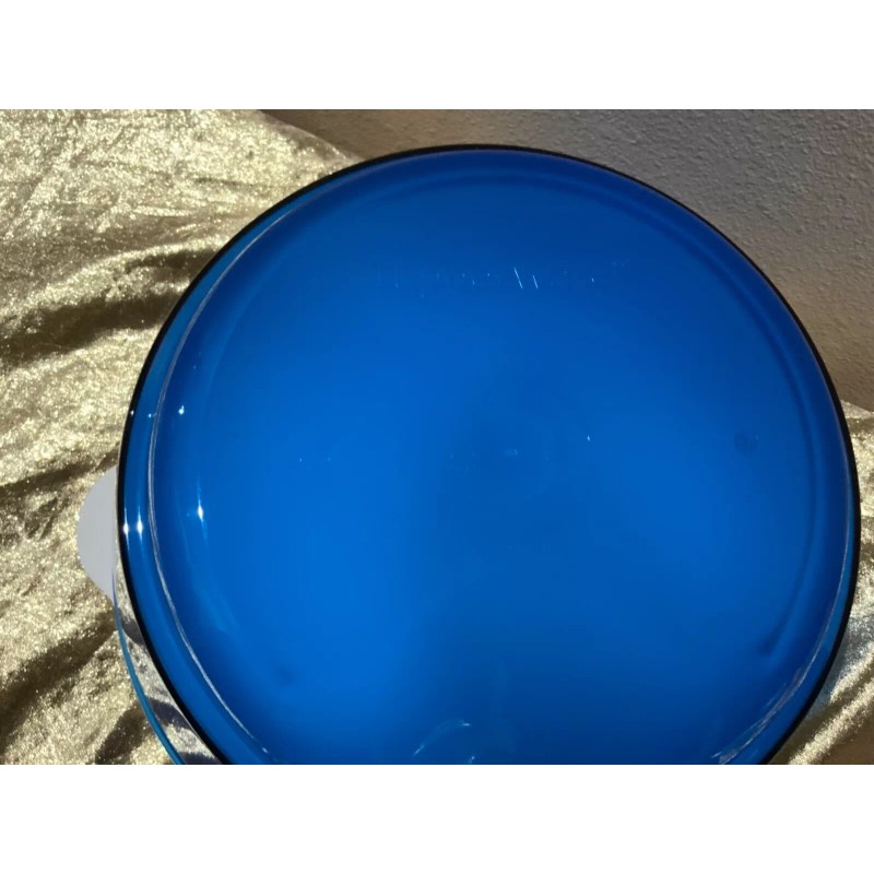 New Tupperware Beautiful Acrylic Preludio BIG Bowl 5.5L Blue Serf