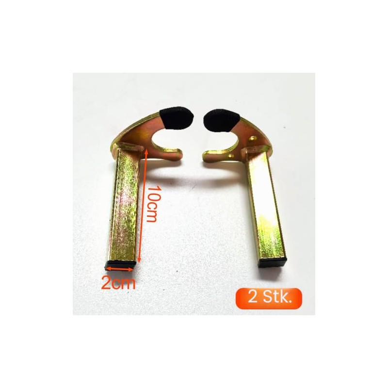 2 Pcs Motorcycle Stand Adapter Rear Wheel V Shaped Bracket