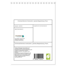 Emotionale Momente: Korkenzieher - geniales Alltagswerkzeug. Planer. (Tischkalender 2026 DIN A5 hoch), CALVENDO Monatskalender: Dieser Kalender mit ... und Weinliebhaber. (CALVENDO Lifestyle)