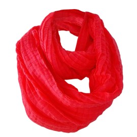 FAIRYGATE Women's Scarf Spring Loop Scarf Lightweight and Silky Tube Scarf Unisex, D03020