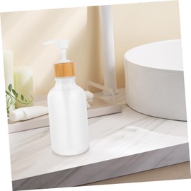 BIUDECO Sturdy Plastic Pump Bottles 2 Pack Lotion Shampoo Bottles Pump Refillable Soap Dispenser for Travel