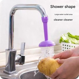 Aireador de llave, llave de cocina, extensor, reemplazo de cabeza, adaptador, cabezal de ducha a prueba de salpicaduras, filtro de agua de llave de silicona, juego de 3 piezas de 3 colores