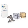 D-FantiX Shengshou 3x3x3 Mirror Cube Set, 2 Pack, ABS Plastics,