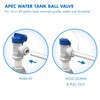APEC Water Systems Tank Ball Valve (3/4" NPTF, 1/4" Output)