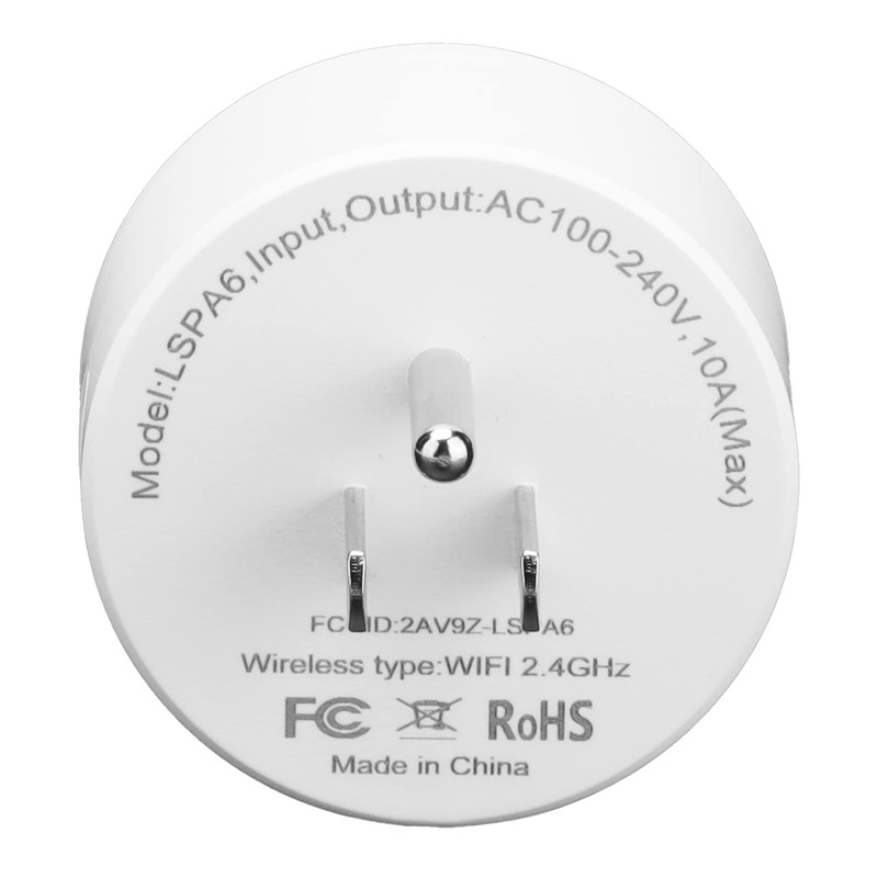 Smart Plug Socket WiFi Outlet AC100-240V with Remote Control &