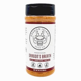 Dragon Island Spice - Dragon's Breath Seasoning | Spicy All Purpose Seasoning - Ghost Chile Spice Blend, Chicken Rub