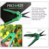 PRO 420 Bud Trimming Scissors-2 PACK-Spring Loaded & Bonsai Scissors