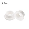 QUARKZMAN Piece Flanged Plain Bearing Plastic Bushings 10.1mm Bore x