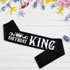 HUBEISIYU Birthday King Sash, Bday Gifts idea for Men or