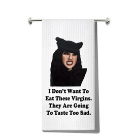 G2TUP WWDITS Nadja Towels Nadja Vampire Gifts Nadja TV Show Gifts WWDITS Dish Towels Nadja Kitchen Merch (I Don’t Want)