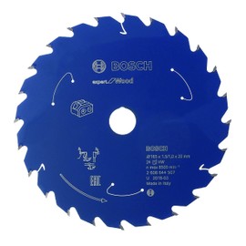 Bosch Professional Circular Saw Blade Expert (for Wood, 190 x 30 x 1.5 mm, 24 teeth; Accessories: Cordless Circular Saw)
