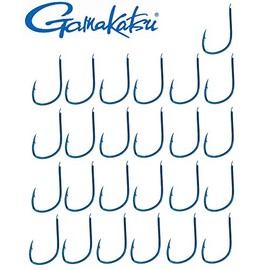 Gamakatsu Hook LS-2210 Blue - 25 Trout Hooks for Trout Fishing, Fishing Hooks for Stand and Trolling for Trout, Single Hook, Size: 10